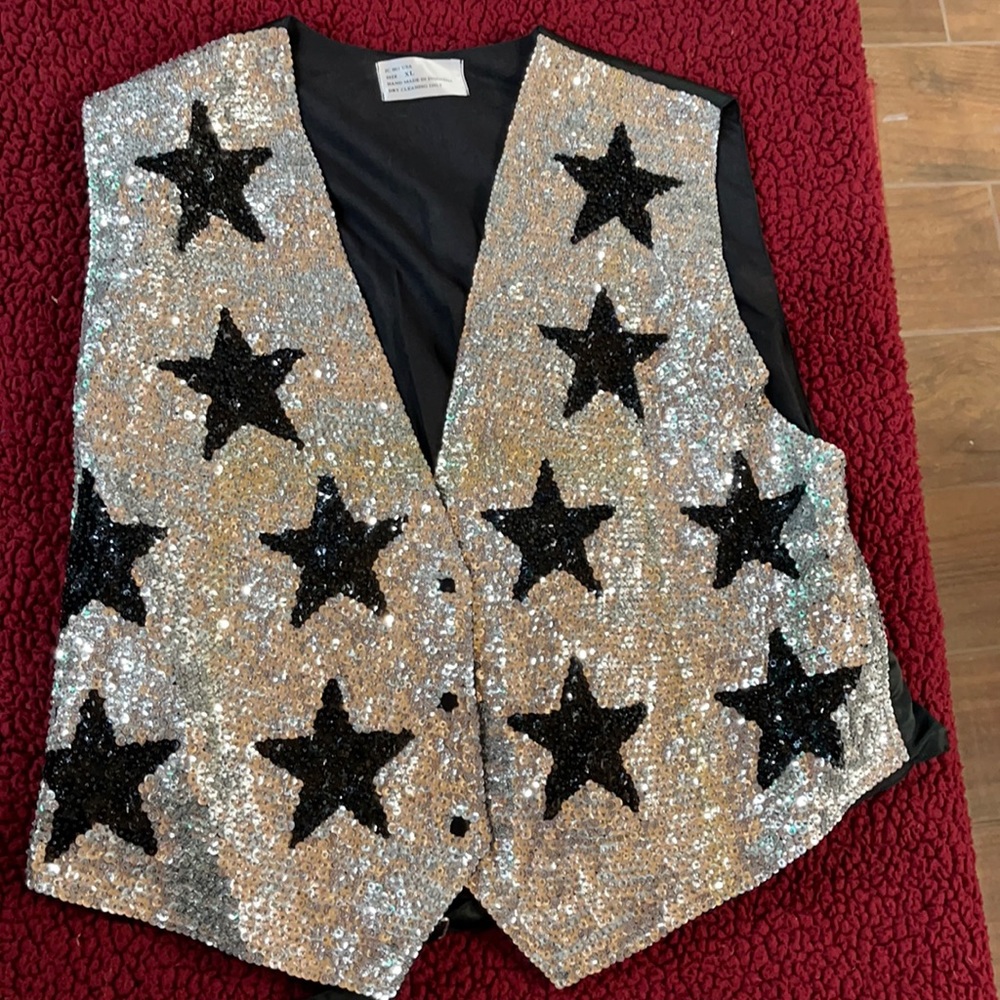 Sparkle and Shine sequin Vest